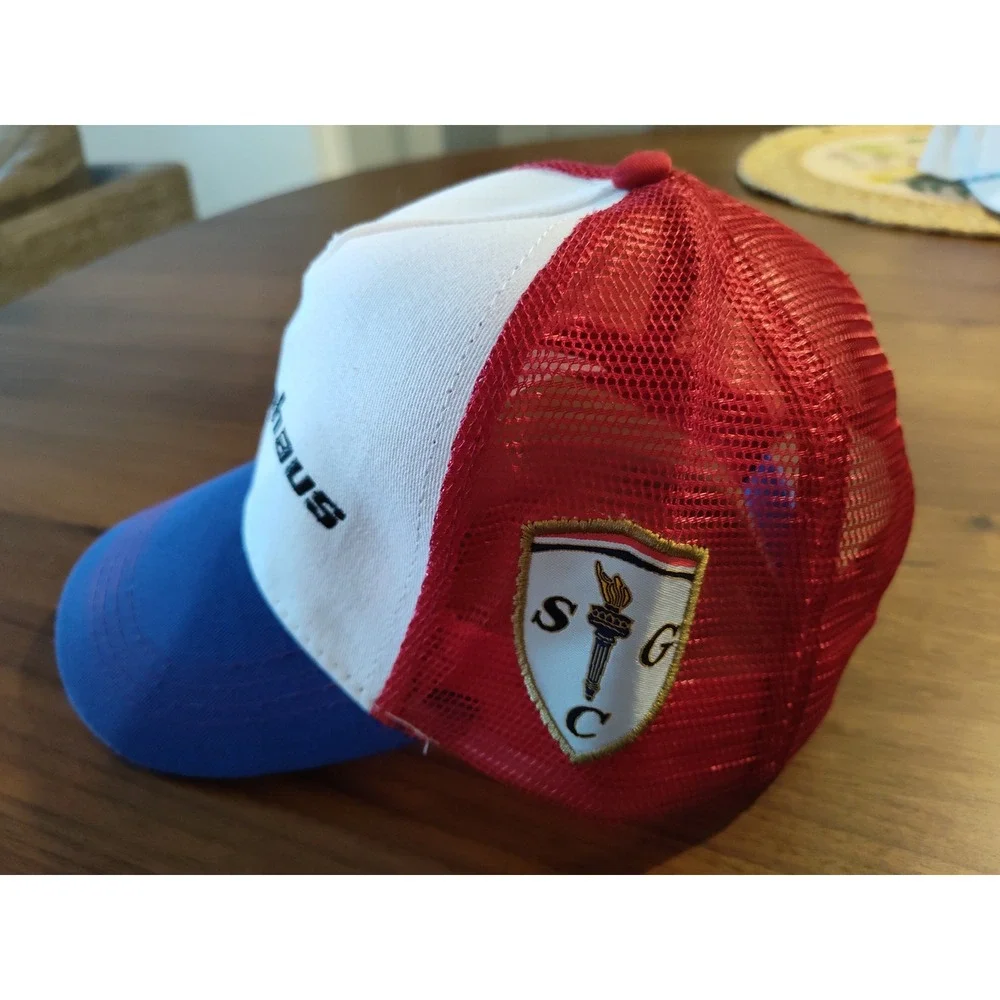 Glickenhaus Racing Trucker Hat Red White Blue Snapback Motul Sponsor‎ Cap